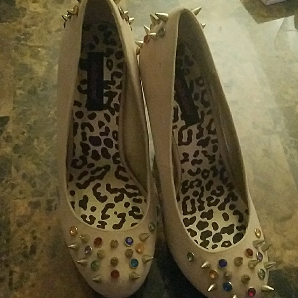 Dollhouse Platform Blush Spike Heel